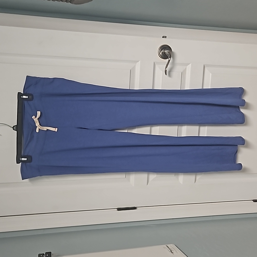 Abbot Main Venice Drawstring Wide Leg Lounge Pants in Majestic - women's XL